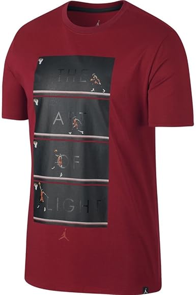 Red jordan shirt mens Clearance
