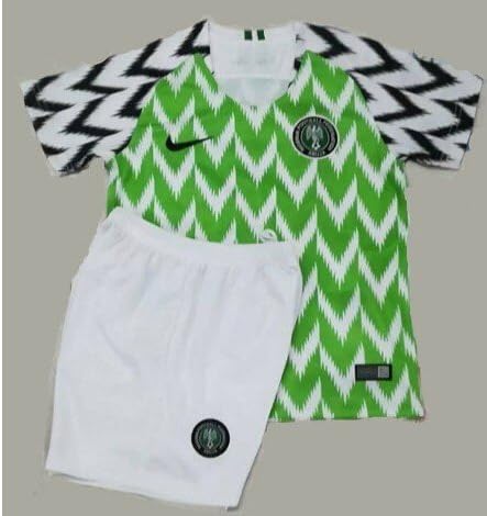 Amazon Co Jp 上下セット 子ども用 W杯 ナイジェリア代表 18 Home ユニフォーム ネーム番号加工可 16 28 ホビー 通販