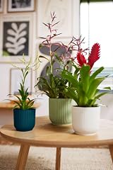 elho Vibes Fold Round 16 Flower Pot 100% Recycled Plastic White Ø16.1xH14.8 cm view 9