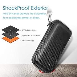 Graphing Calculator Carrying Case for TI-84 Plus