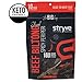 Stryve Biltong, Beef Jerky without the Junky. 16g Protein, Sugar Free, No Carbs, Gluten Free, No Nitrates, No MSG, No Preservatives. Keto and Paleo Friendly. Spicy Peri Peri, 10oz