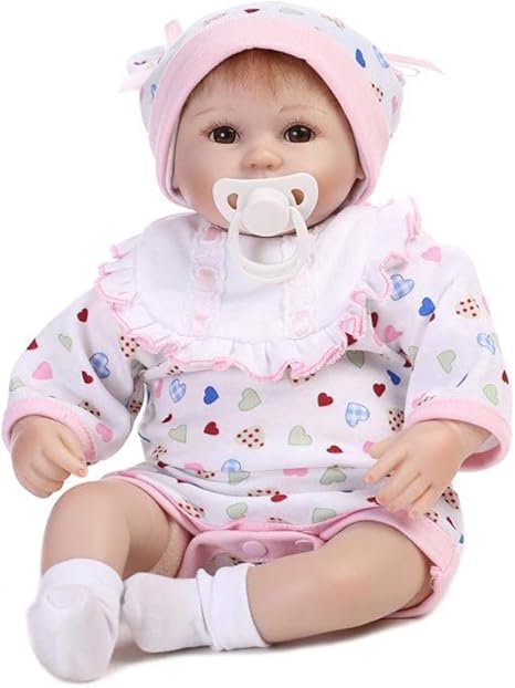Amazon Co Jp 生まれ変わった人形 かわいい現実的な柔らかい赤ちゃんシミュレーション人形遊び住宅人形の子女の子のおもちゃのギフト40 Cmノーリリ人形 ホーム キッチン