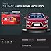 AOEDI LED Tail Lights For Mitsubishi Lancer&EVO X 2008-2017 Audi Style Smoked Lens Replacement