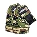 DMoose Knee Wraps for Weightlifting (Pair) - Protect Knees During Heavy Lifting, Prevent Injuries with Compression & Elastic Support - Perfect for Squats, Leg Presses, Powerlifting and Gym Workouts