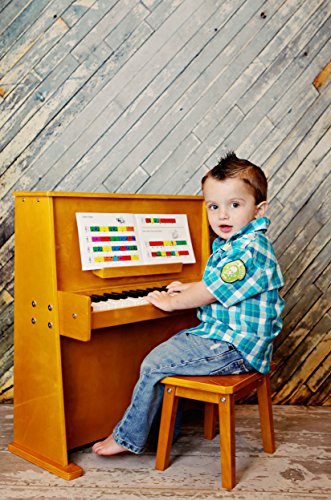 Schoenhut 3798O - 37 Key Day Care Durable with Bench (Oak)
