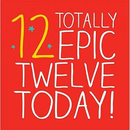 Biglietto D Auguri Bambino Bambina 12 Anni Compleanno Pig10 Amazon It Cancelleria E Prodotti Per Ufficio