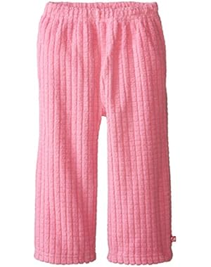 Little Girls' Waffle Cozie Fleece Pant