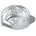 Samtree Unisex Snapback Hats,Adjustable Hip Hop Flat Brim Baseball Cap (01-Silver)