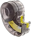 Brady XC-500-595-CL-BK IDXPERT & LABXPERT Labels  B-595 Indoor/Outdoor Vinyl Film Black on Clear, Printable Area: 19.000