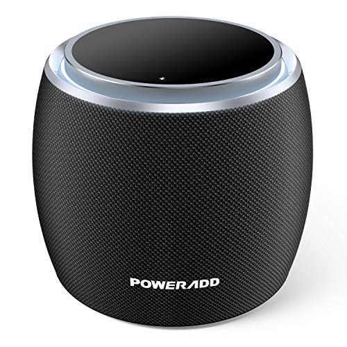 POWERADD Enceinte Bluetooth Portable, 36W Basse Performant avec 4 Pilotes Intégrés, 4000mAh Grande Capacité, Volume Rotatif, Musique de 12H pour Intérieur/Extérieur