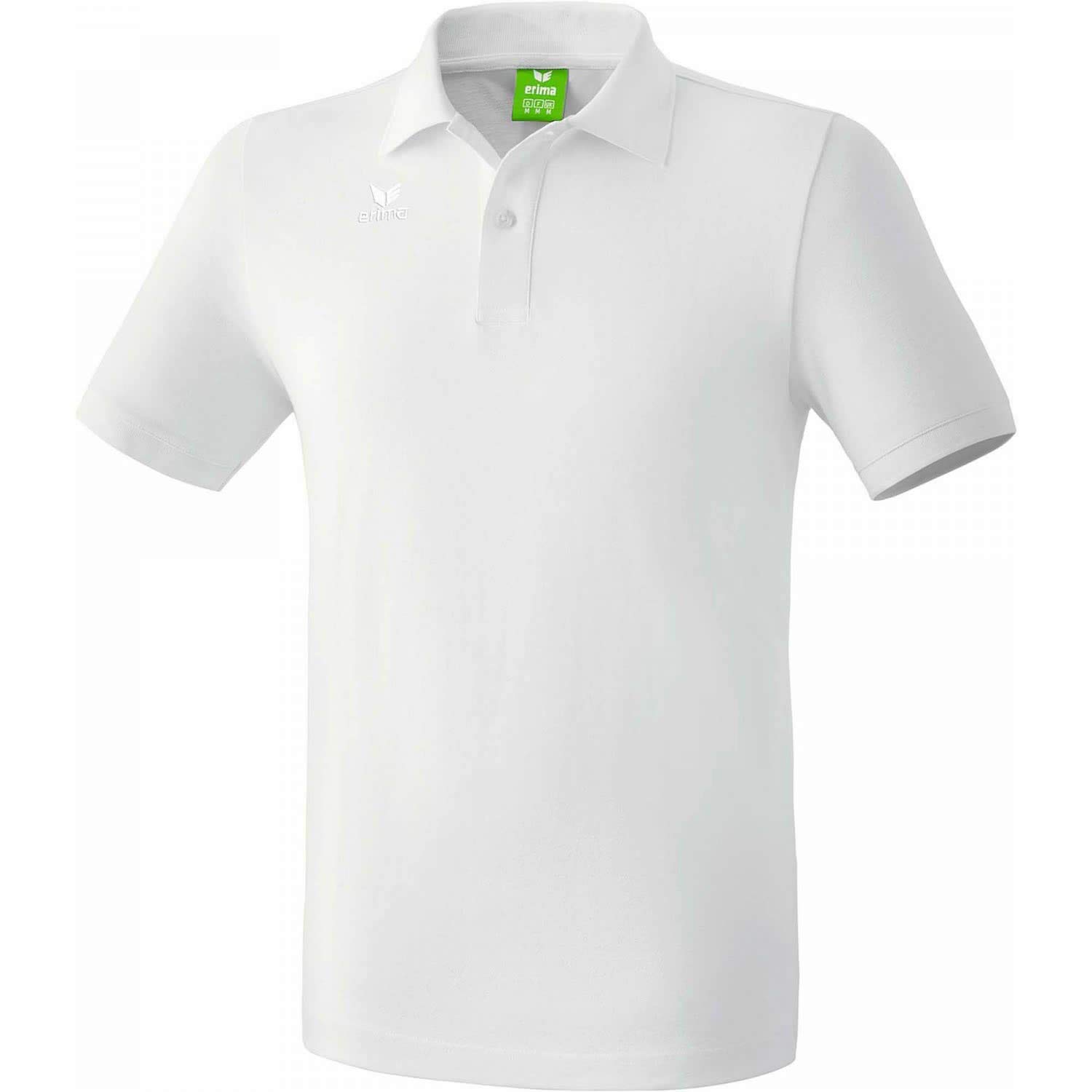 Erima Kids Casual Basics Teamsports Polo Shirt - White, Size 140