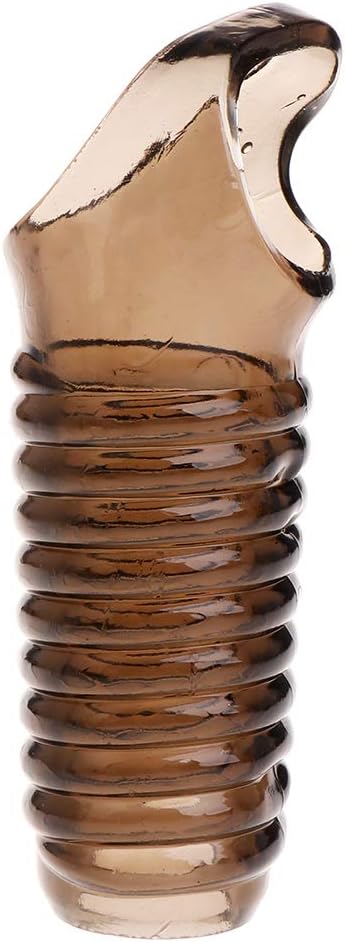 Deengun New Pennis Enlarger Sleeve Extension Silicone Girth Enhancer Enlargement for Men