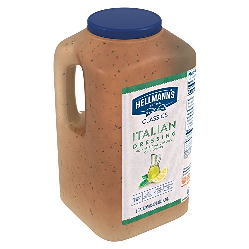 Hellmann's Classics Italian Salad Dressing Jug Gluten Free, No Artificial Flavors, Colors or High Fructose Corn Syrup, 1 gallon, Pack of 4 - Thumbnail 5