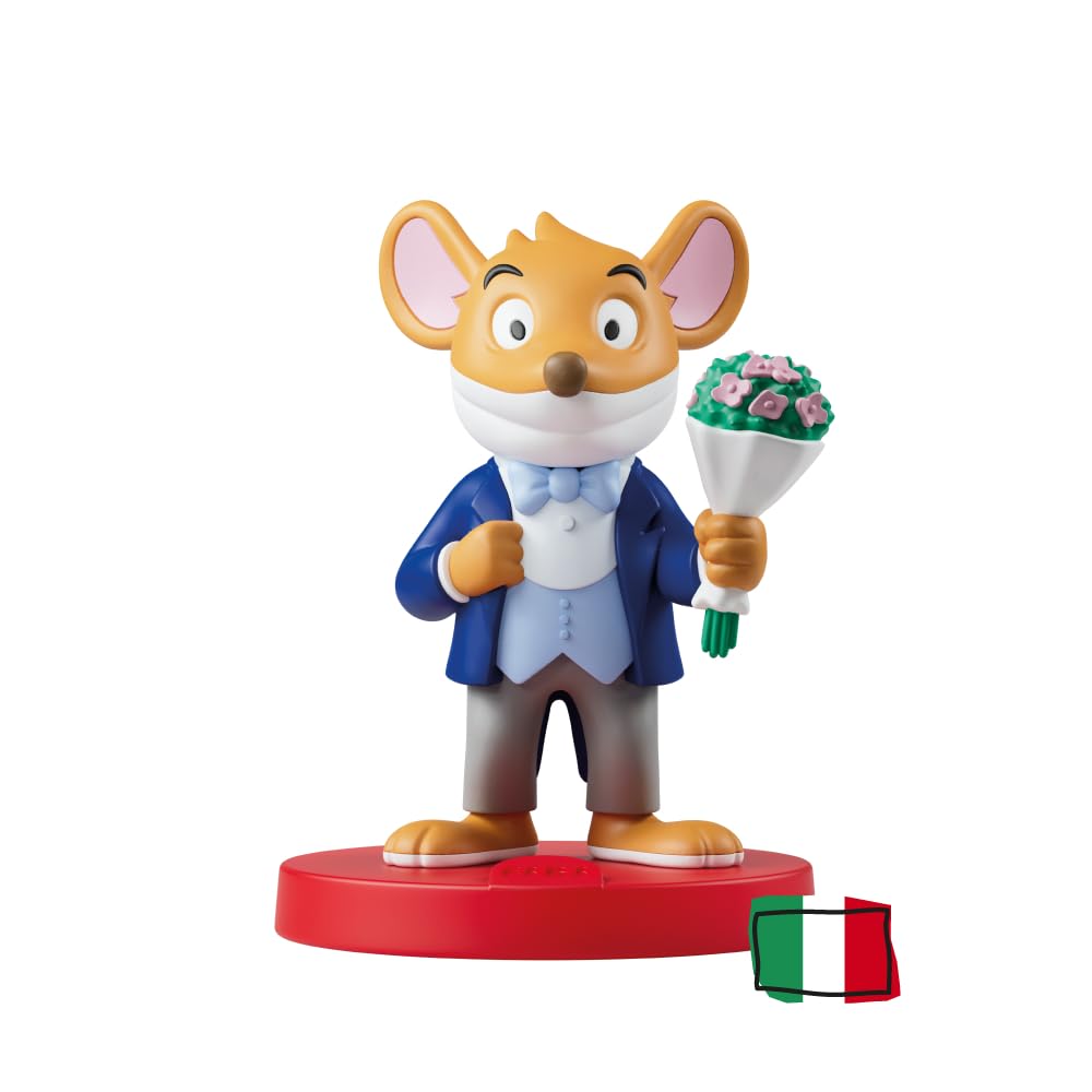 FABA Sound Character Geronimo Stilton - Love is Like Cheese - Sound Stories - Educational Content, Italian Version, Children 5+ Years