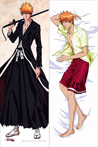 Anime Bleach Hugs Pillow Case Hug Pillow Cover Manga Cosplay