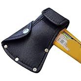 UCCKEYI Hatchet Head Sheath Holster, Black Axe Sheath Cover with Snap Fit for Fiskars X7,Lexivon V14 Camping Hatchets, Husky 1.25 lb, Harbor Freight 1.25 lb,Cold Steel Throwers and More
