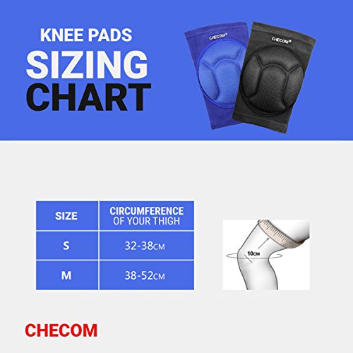 image for CHECOM Stretchy Sport Knee Pads and Finger Exercise Trainer Set for Mu