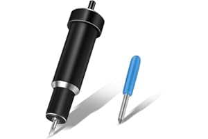 ATESMO Explore Deep Cut Blade Replacement, Deep Point Blade and Housing Perfect for Circuit Explore Maker Cutting Machines, Explore, Explore One, Explore Air, and Explore Air 2