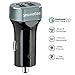 Segawoot Quick Charge 2.0 Aluminum 2-Port USB Universal Car Charger