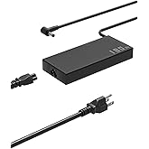 PowerPortnerLink 180W Charger Compatible with ASUS ROG Zephyrus G15 G14 GA502 GA401 TUF F15 F17 A17 A15 FX506 FX505 FX706 FA706 FA506 ROG Strix G GL504GM G713IH G531 G731 GL531 Laptop