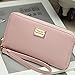 GBSELL Lady Women Wallet Purse Clutch Bag PU Leather Card Holder New Fashion (Pink),Medium,Pink