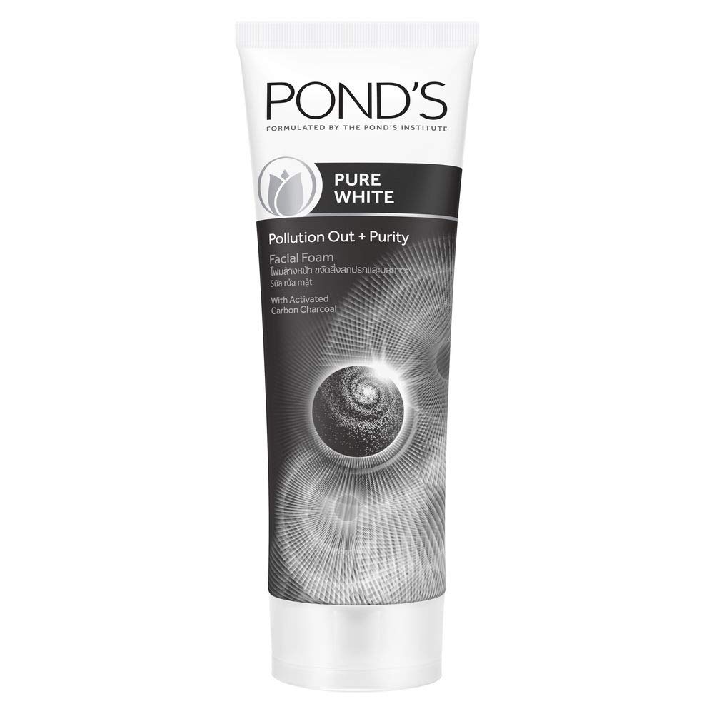 ponds facial wash pure white