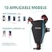 Fast Wireless Charger, Wofalodata Car Mount Air Vent Phone Holder Cradle for Samsung Galaxy S8/S8+/S7/S6 Edge+/Note 5, QI Wireless Standard Charge for iPhone 8/8 Plus/X