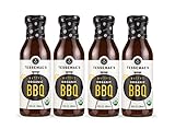 Tessemae's All Natural BBQ Sauce 4-Pack (Organic + Whole 30 Approved)