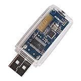 DROK USB Powered Car Bluetooth 4.0 Audio Receiver 5V/0.02A Portable Wireless Aux Audio Adapter with 3.5mm Interface Audio Cable for Home Stereo Phone