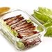 [16 Pieces]Glass Meal Prep Containers Airtight Lids-BPA Free, Assorted Size, Glass Food Storage Containers, Glass Lunch Containers