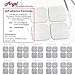 Angel Premium TENS/EMS Unit 40 Electrode Pads 2"x2" in. Reusable Self Stick Gel Carbon Electrodes primary