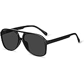 YDAOWKN Retro Aviator Sunglasses for Women Mens Large Frame Classic Vintage 70s Sun Glasses Aviators