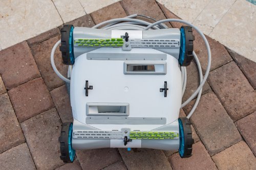 Aquabot ABREEZ4 X-Large Breeze with Scrubbers Robotic Pool Cleaner for Above-Ground and In-Ground Pools (Certified Refurbished)