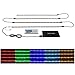 LEHOU USB TV Backlight, Multi-Color 5050 RGB Flexible LED Strip Light with 44key Remote , Background Bias Lighting for HDTV PC Monitor Home Theater Decoration