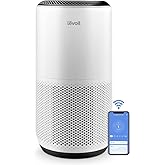 LEVOIT Air Purifiers for Home Large Room Up to 1980 Ft² in 1 Hr With Air Quality Monitor, Smart WiFi and Auto Mode, 3-in-1 Fi