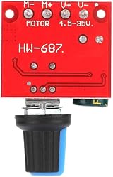 SEAFRONT PWM DC Motor Speed Controller 5V-28V 5A Variable Voltage Regulator view 5