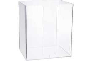 Healthible Dental Bib Dispenser - Dental Bib Holder Acrylic Dental Bib Holder Transparent