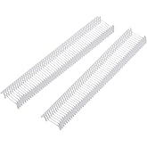 MECCANIXITY Standard Tagging Fasteners,Plastic Regular,Standard Label Gun Price Tagging Barbs for Garment Price Tag Label Tagging Barbs 15mm/0.59 Inch,Pack of 1000 White