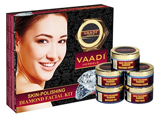 Vaadi Herbals Skin Polishing Diamond Facial Kit, 270g