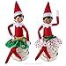 Elf on The Shelf Claus Couture Dress-up Set, 3 Pack - Includes Party Skirts, Snow Tube Set, and Slumber Party Set