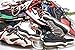 NIS Industries Rubber/Silicone Retro Sneaker Keychains - Rare Air 10 Pack Surprise Gift Set (Retro Air)