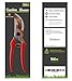Sidex - Classic Garden Shears - Hand Pruning Tree and Hedge Scissors, Bypass Shear with Safety Lock