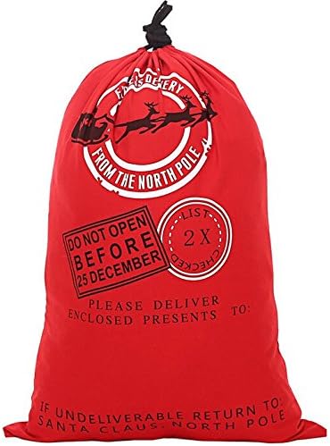 CNMAIYUAN Santa Sack Santa Bag Christmas Sack Christmas Reindeer Gift Bag