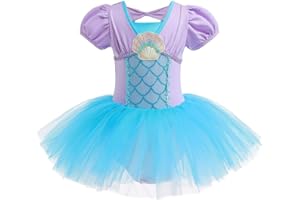 Dressy Daisy Ballet Tutu Dress Girls Size 18m-8 | Toddler Kids Princess Tulle Skirt Leotards Ballerina Outfit Dance Costume