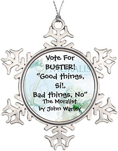Kappies nip Tree Branch Decoration Campaign for Buster of The Moralist Western Christmas Snowflake Ornaments