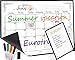 Magnetic Dry Erase Calendar, Notepad, and Adjustable Photo Frame for Kitchen Refrigerator – Monthly Magnetic Fridge Calendar Board Planner with Two Markers and Eraser