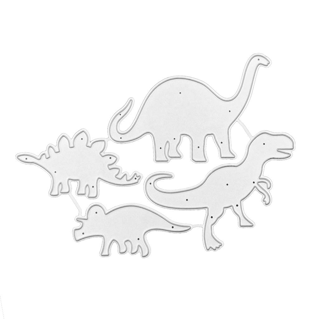 GUMEI Dinosaur Metal Cutting Dies Stencil DIY Scrapbooking Album Stamp Paper Card Embossing Crafts Decor