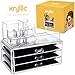 Kryllic Makeup Organizer For Vanity - Make Up Stand Organizer - Makeup Storage - Vanity Makeup Organizer - Cosmetics Organizer - Make Up Holder, Makeup Holder
