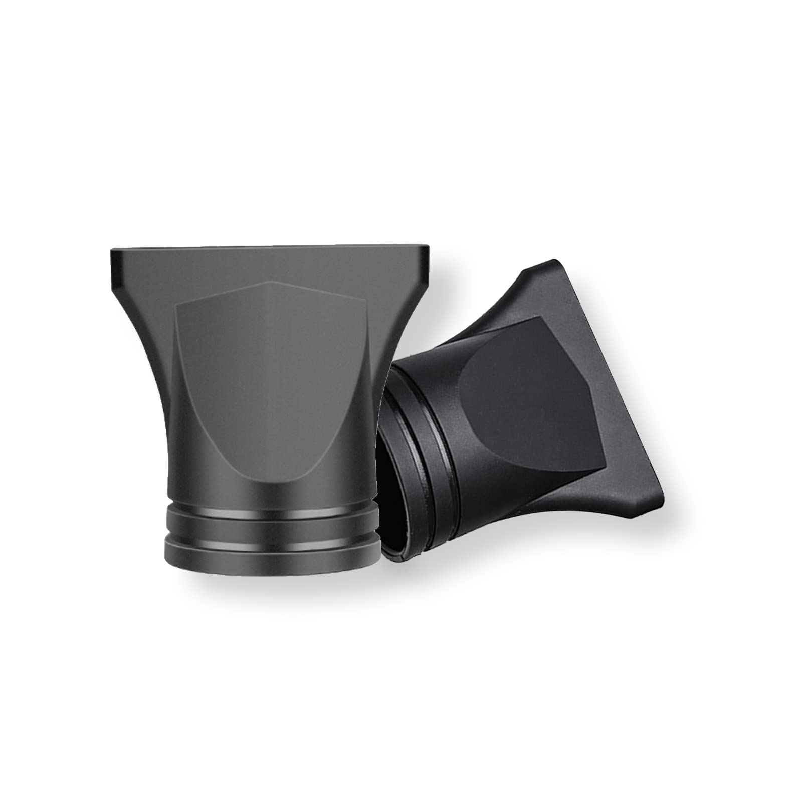 Photo 1 of 2PCS YAFIYGI Hair Dryer Attachment Universal Plastic Blower Nozzle Replace The Styling Professional Salon Hairdressing Tool of Blow Flat Hair Salon Only for Outer Diameter 4.2cm to 4.6cm