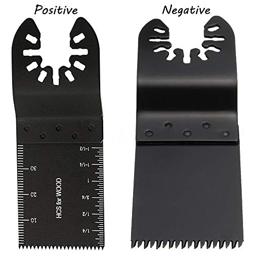 20 Pcs Multi Tool Wood Saw Blades Oscillating Blades Kit Professional Universal Multitool Blades